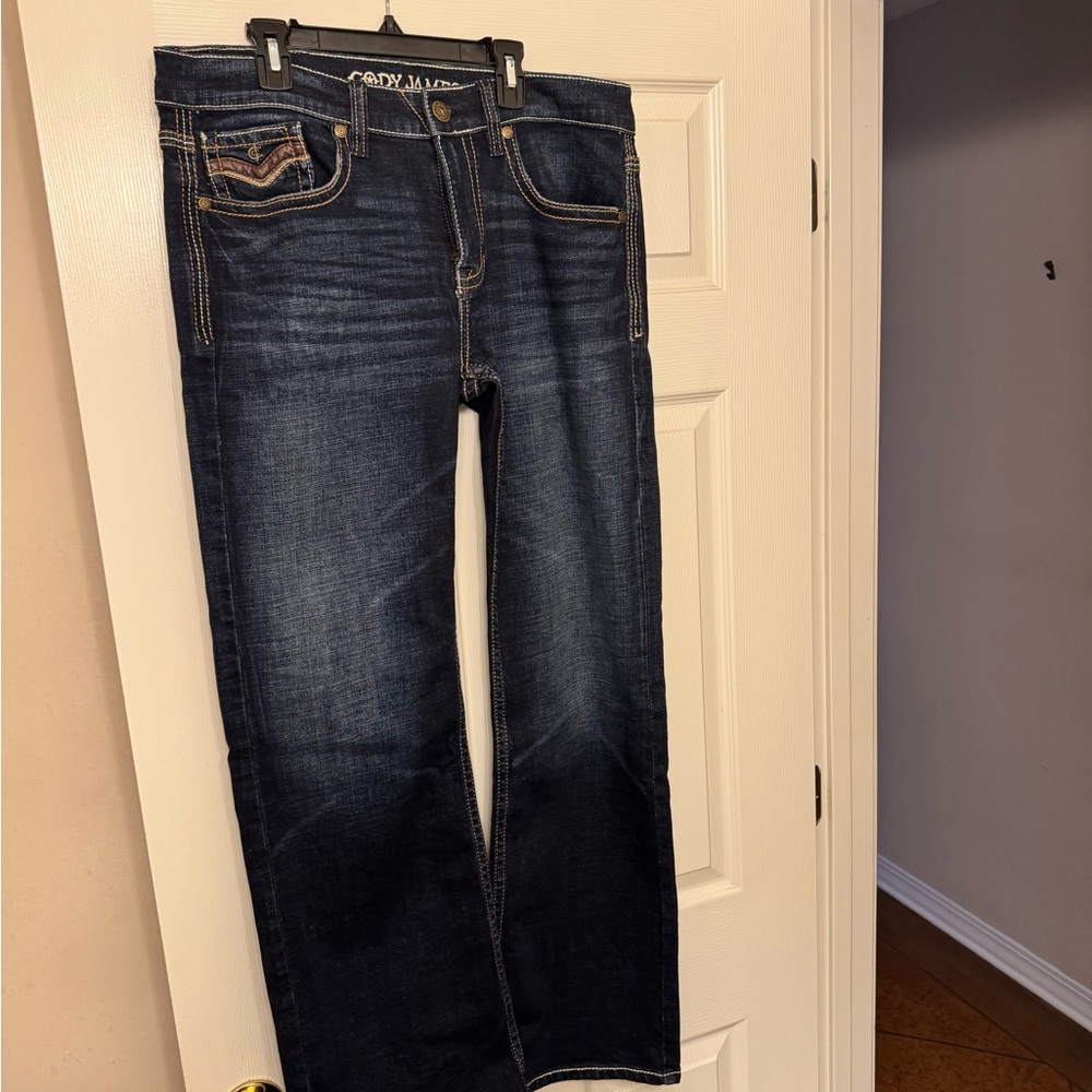 Men's Dark Blue Jeans